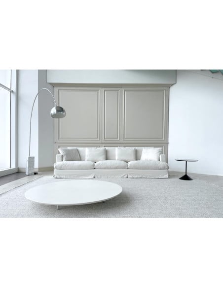 Divano Karma in tessuto bianco (Offerta Expo) Saba - 1