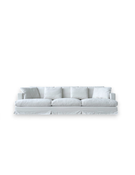 Divano Karma in tessuto bianco (Offerta Expo) Saba - 7