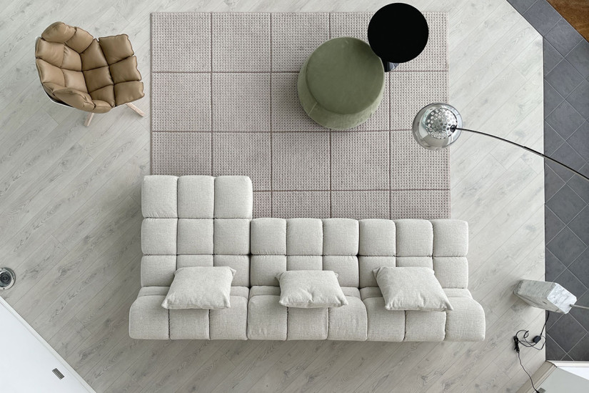 Tufty-Time Beige Fabric Sofa (Expo Offer) B&B Italia - 6