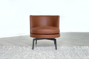Poltrona Feel Good in pelle marrone (Offerta Expo) Flexform - 6 2