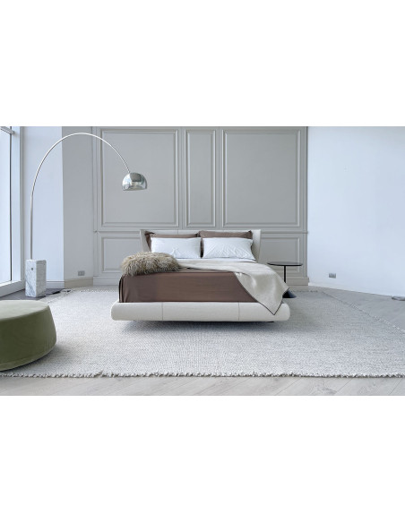 Lit Alys 10 en tissu beige (Offre Expo) - 1