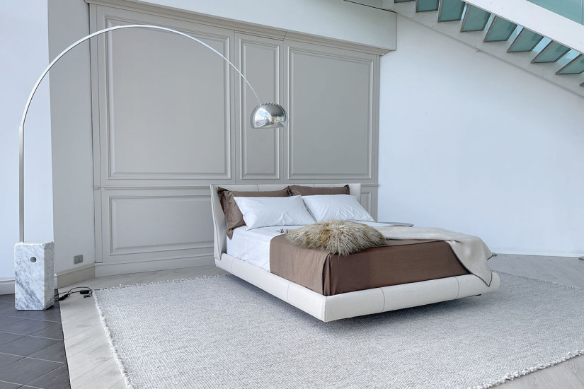 Alys 10 Beige Fabric Bed (Expo Offer)  - 2