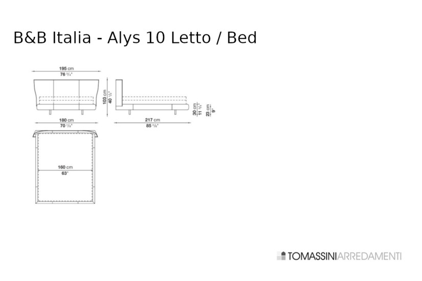 Alys 10 Beige Fabric Bed (Expo Offer)  - 9