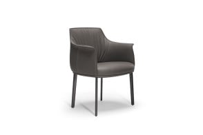Archibald Large Dining Chair Poltrona Frau - 1 2