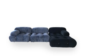 Divano Camaleonda in tessuto blu (Offerta Expo) B&B Italia - 5