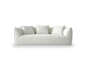 Le Bambole - Divano Granbambola in tessuto bianco (Offerta Expo) B&B Italia - 5