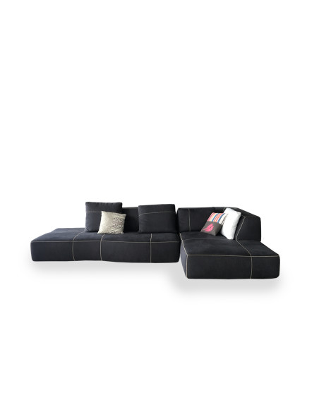 Bend Anthracite Fabric Sofa (Expo Offer) B&B Italia - 5