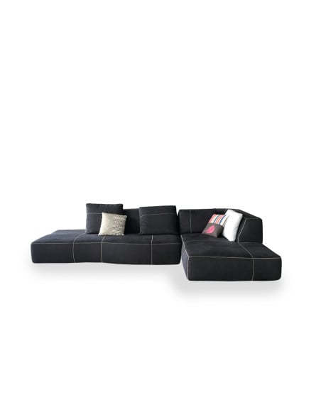 Divano Bend in tessuto antracite (Offerta Expo) B&B Italia - 5