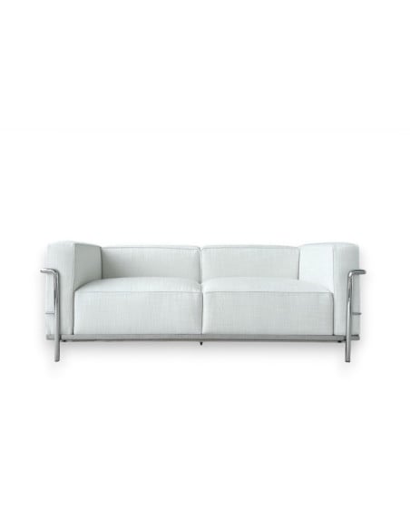 LC3 Fauteuil Grand Confort, Grand Modèle White Sofa (Expo Offer) Cassina - 6