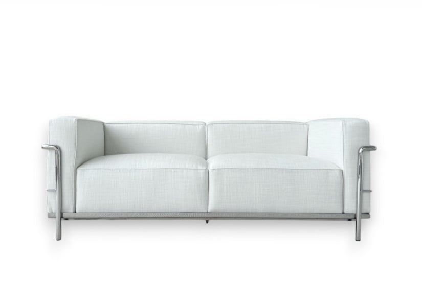 Divan LC3 Fauteuil Grand Confort, Grand Modèle blanc (Offre Expo) Cassina - 6