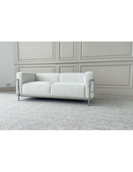 Divan LC3 Fauteuil Grand Confort, Grand Modèle blanc (Offre Expo) Cassina - 10