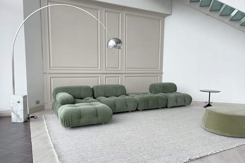 Camaleonda 4 Seater Green Sofa (Expo Offer) B&B Italia - 2