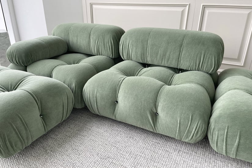 Camaleonda 4 Seater Green Sofa (Expo Offer) B&B Italia - 4