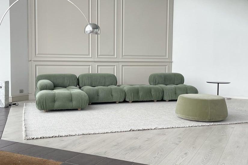Divano Camaleonda 4 posti verde (Offerta Expo) B&B Italia - 5