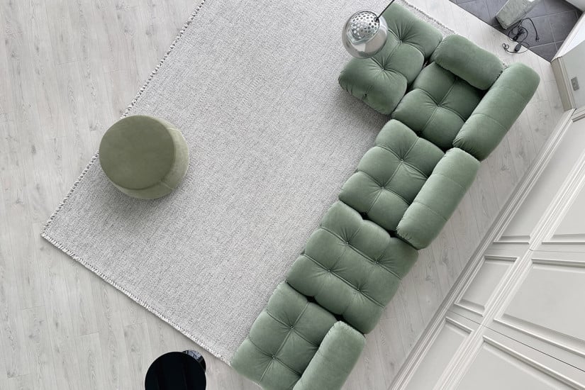 Camaleonda 4 Seater Green Sofa (Expo Offer) B&B Italia - 7