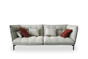 Divano Husk in tessuto sabbia (Offerta Expo) B&B Italia - 6