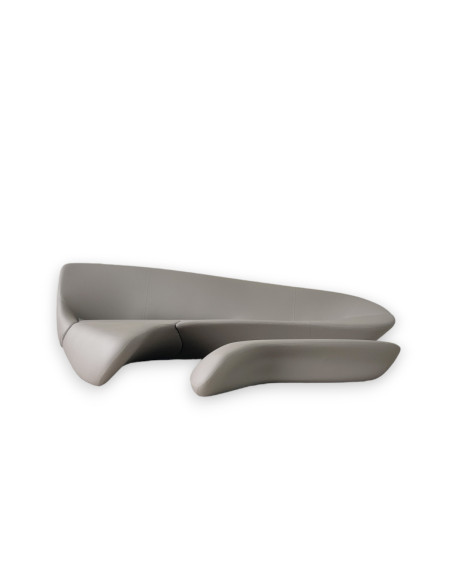 Divano Moon System in tessuto grigio (Offerta Expo) B&B Italia - 6