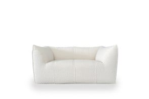 Le Bambole - Divano Bibambola in tessuto bianco (Offerta Expo) B&B Italia - 6