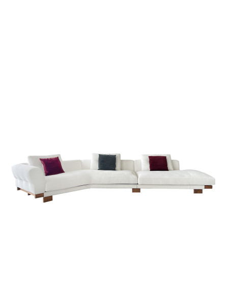 Sengu White Fabric Sofa (Expo Offer) Cassina - 5