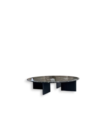 Tavolino Mush in marmo verde (Offerta Expo) Poliform - 7