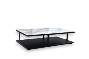 Tavolino Creek in marmo bianco (Offerta Expo) Poliform - 6
