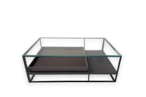 Tavolino Lithos in rovere grigio (Offerta Expo) Maxalto - 5