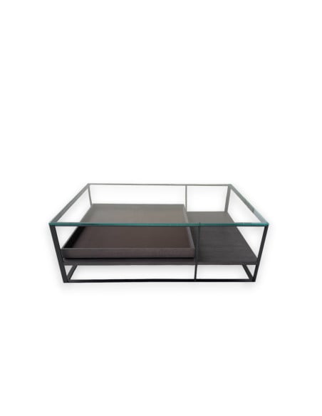 Lithos Grey Oak Small Table (Expo Offer) Maxalto - 5