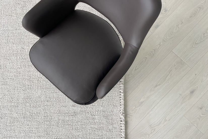 Fauteuil Eliseo en cuir marron (Offre Expo) Flexform - 4