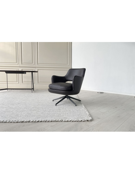 Fauteuil Eliseo en cuir marron (Offre Expo) Flexform - 6