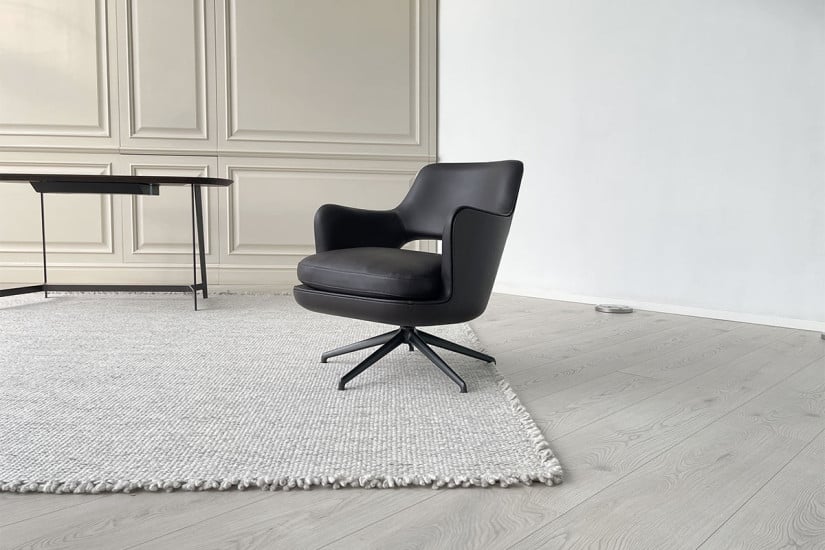 Poltrona Eliseo in pelle marrone (Offerta Expo) Flexform - 6