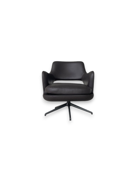 Poltrona Eliseo in pelle marrone (Offerta Expo) Flexform - 7