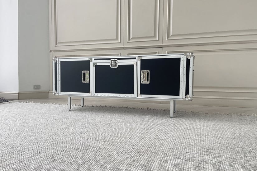 Total Flightcase Black Sideboard (Expo Offer) Diesel with Moroso - 5