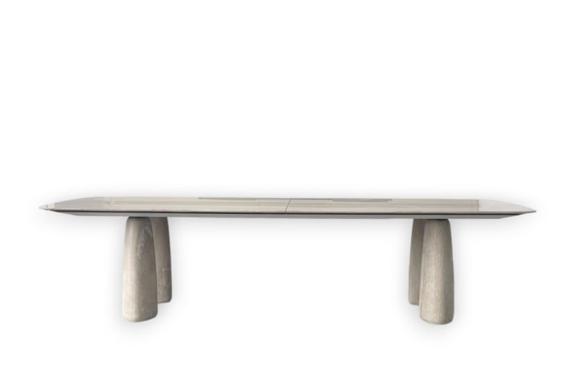 Monolith Travertine Table (Expo Offer) Poliform - 8
