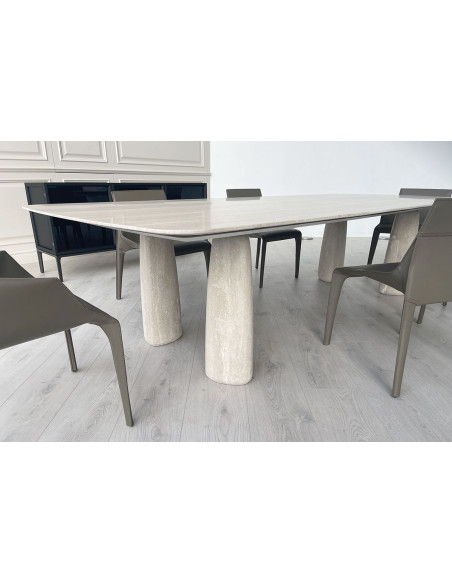 Tavolo Monolith in travertino (Offerta Expo) Poliform - 3