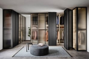 Perry Hinged Doors Wardrobe Novamobili - 7 2