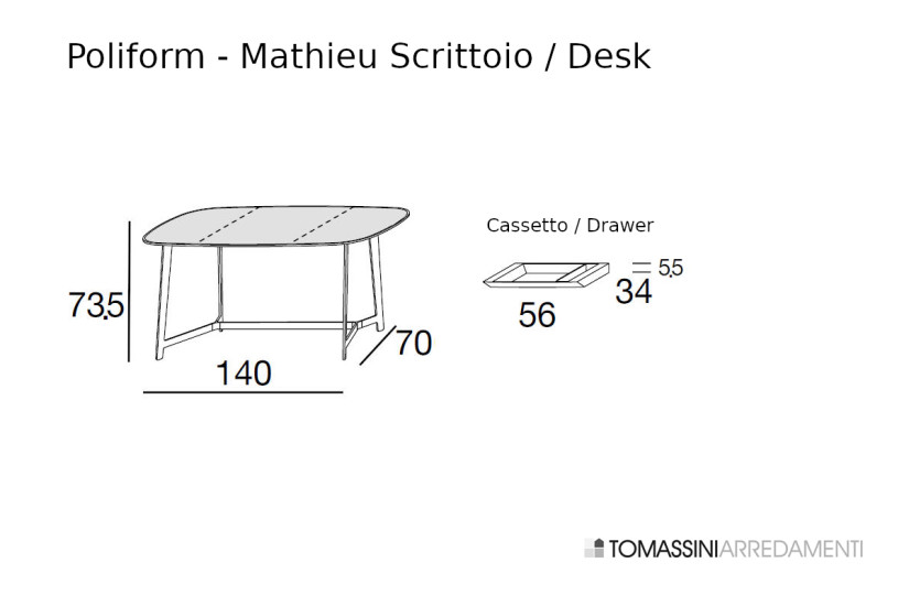 Bureau Mathieu (Offre Expo) Poliform - 8