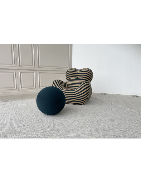 Fauteuil Up 50 en tissu bicolore (Offre Expo) B&B Italia - 1