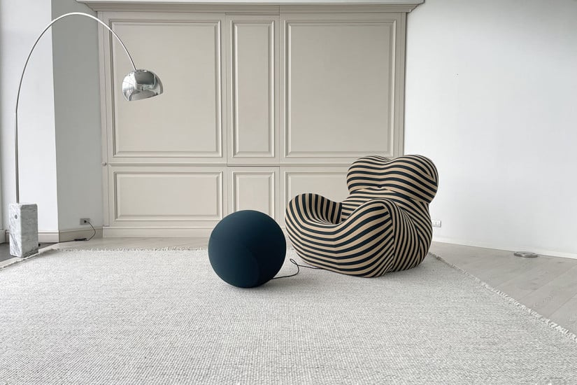 Up 50 Armchair in Two-Tone Fabric (Expo Offer) B&B Italia - 6
