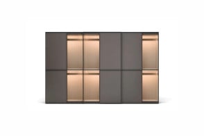 Layer Sliding Doors Wardrobe Novamobili - 5