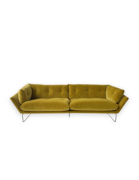 Divano New York Suite in velluto giallo (Offerta Expo) Saba - 8