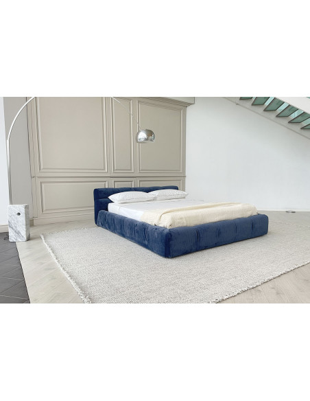 Letto Tufty-Bed in tessuto blu B&B Italia - 2