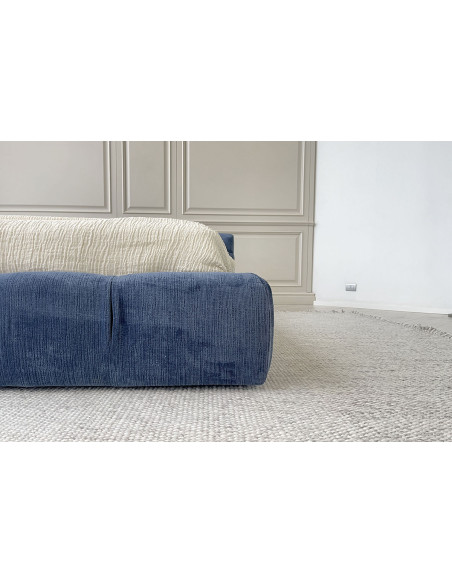 Tufty-Bed in blue fabric B&B Italia - 4