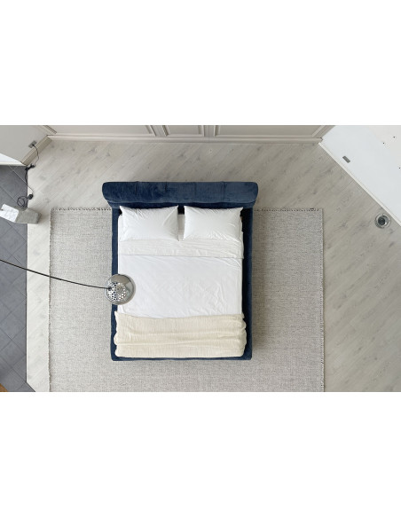 Tufty-Bed in blue fabric B&B Italia - 7
