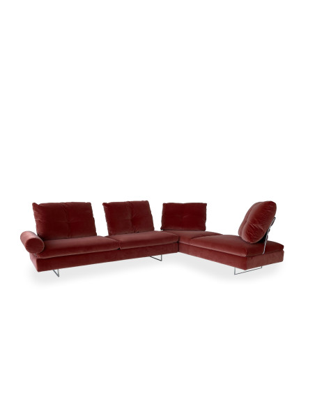 Divano Limes New in tessuto ruggine (Offerta Expo) Saba - 7