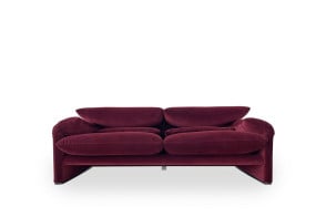 Canapé Maralunga Maxi rouge (Offre Expo) Cassina - 6