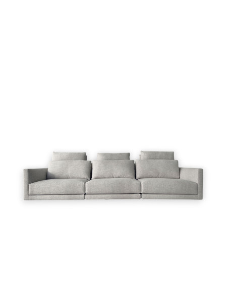 Divano Bristol 4 posti grigio (Offerta Expo) Poliform - 6