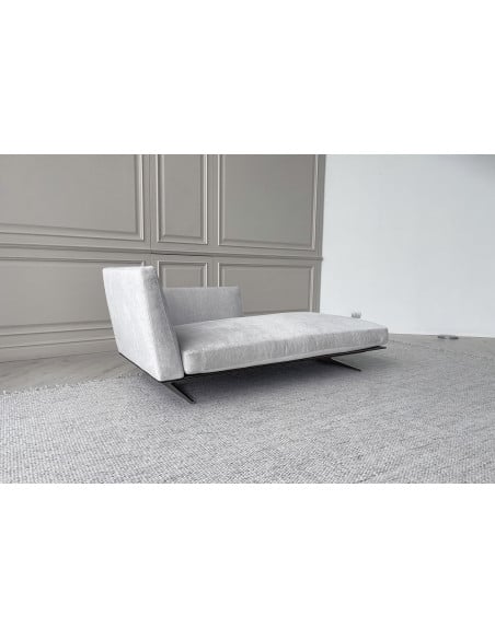 Evergreen White Leather Dormeuse (Expo Offer) Flexform - 2