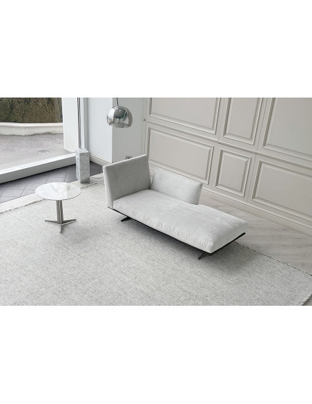 Dormeuse Evergreen in tessuto bianco (Offerta Expo) Flexform - 5