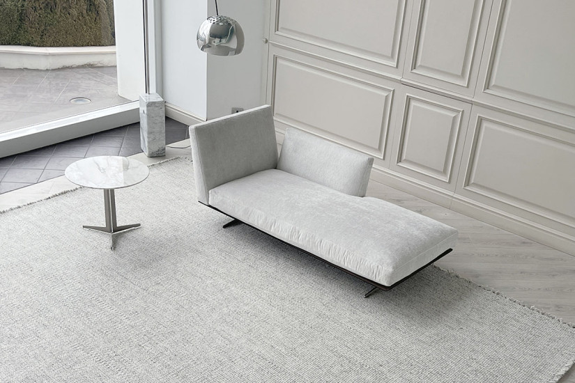 Dormeuse Evergreen in tessuto bianco (Offerta Expo) Flexform - 5