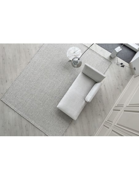 Evergreen White Leather Dormeuse (Expo Offer) Flexform - 6